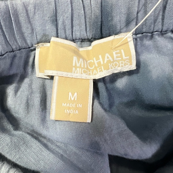 Michael Kors Washed Blue Tie Dye Crochet Maxi Skirt
 Blue Tie-Dye Maxi Skirt - Picture 5 of 12